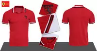 t-shirt ferrari acheter high collar hommes short sleeve boutique takeo red